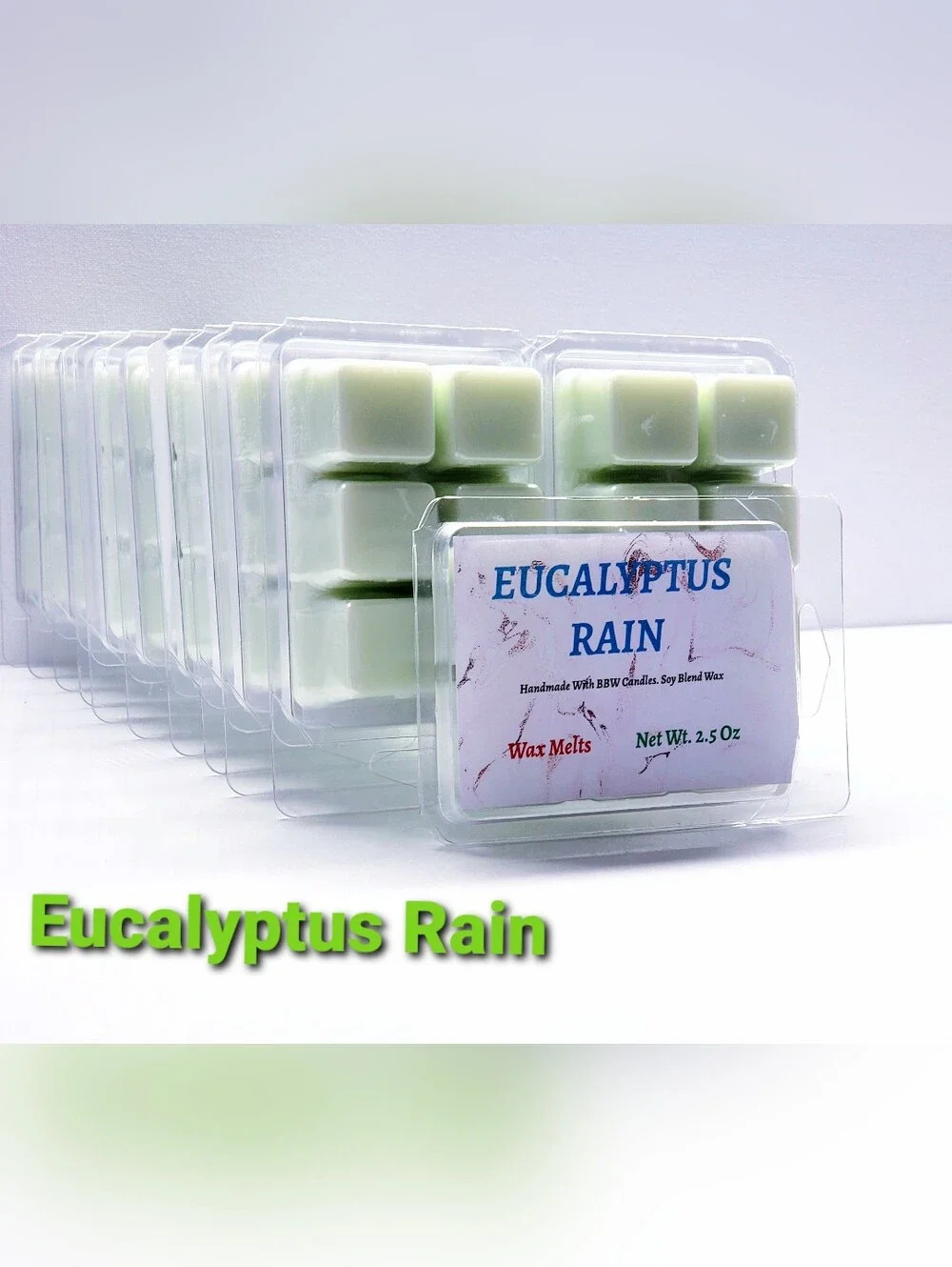 EUCALYPTUS RAIN -Bath & Body Works Candle Wax Melts- $8 per pack